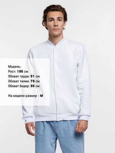 Бомбер Graduate, белый фото 13