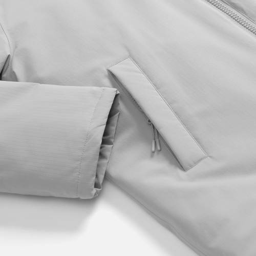 Куртка-парка унисекс Sfera, светло-серая фото 8