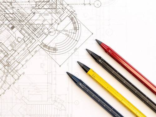 Вечный карандаш Construction Endless, красный фото 5 Вечный карандаш Construction Endless, красный фото 5