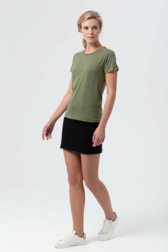 Футболка женская Regent Fit Women, меланж хаки фото 8 Футболка женская Regent Fit Women, меланж хаки фото 8