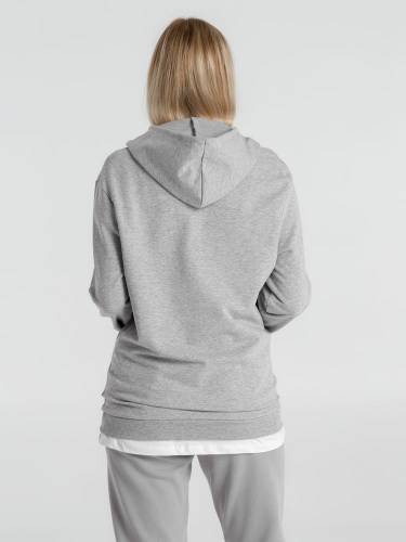 Толстовка с капюшоном унисекс Hoodie, серый меланж фото 13 Толстовка с капюшоном унисекс Hoodie, серый меланж фото 13
