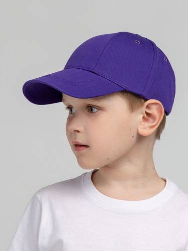 Бейсболка детская Capture Kids, фиолетовая фото 7 Бейсболка детская Capture Kids, фиолетовая фото 7