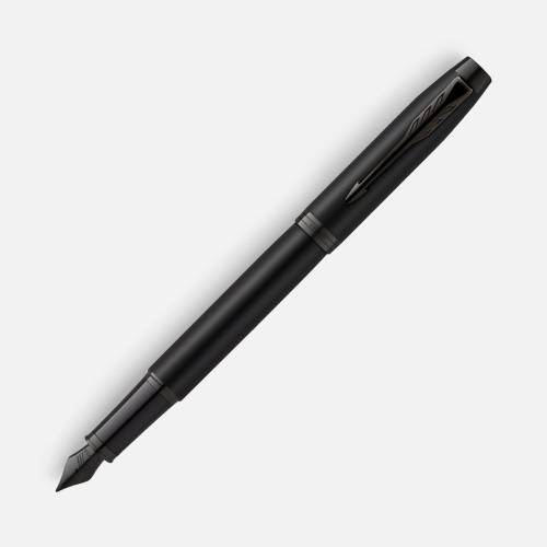 Ручка перьевая Parker IM Achromatic Black, черная фото 2 Ручка перьевая Parker IM Achromatic Black, черная фото 2