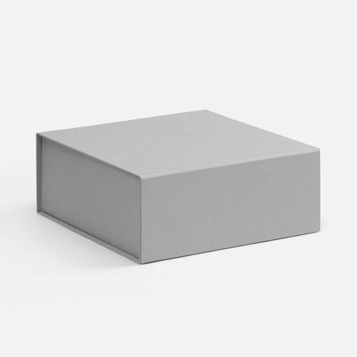 Коробка складная Quadra Fold, серая Коробка складная Quadra Fold, серая