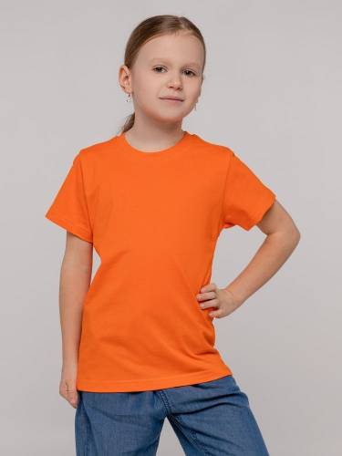 Футболка детская T-Bolka Kids, оранжевая фото 6 Футболка детская T-Bolka Kids, оранжевая фото 6
