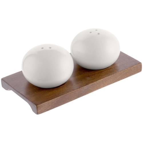 Набор из солонки и перечницы Piacente, белый фото 2