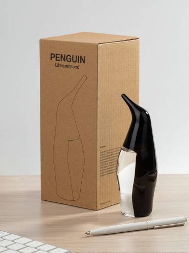 Штормгласс Penguin, черный фото 10