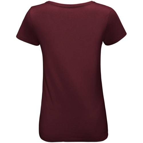 Футболка женская Martin Women, бордовая фото 3 Футболка женская Martin Women, бордовая фото 3