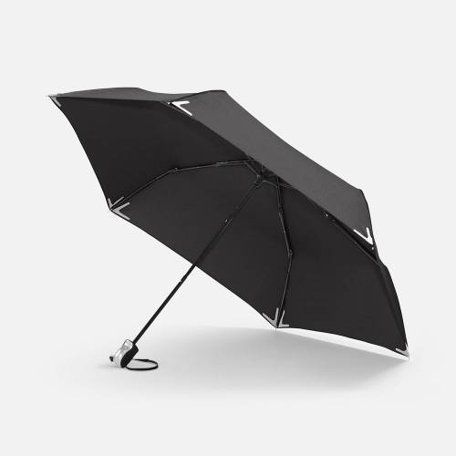 Зонт складной Safebrella, черный фото 3 Зонт складной Safebrella, черный фото 3