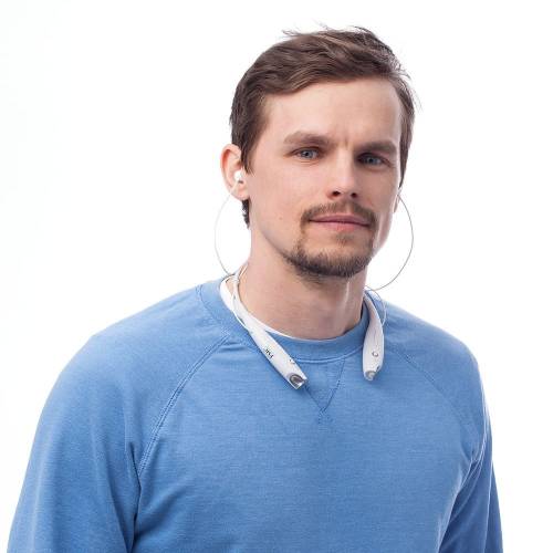 Bluetooth наушники stereoBand, ver.2, белые фото 6