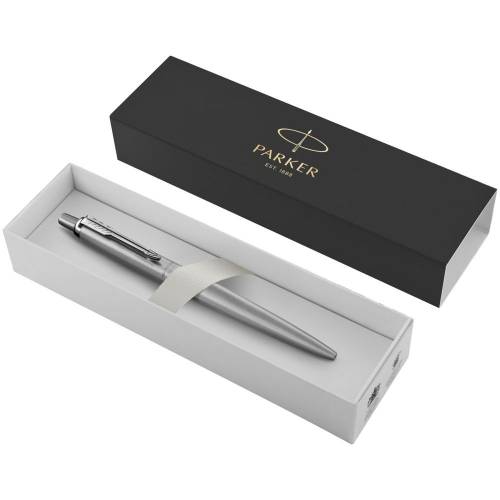 Ручка шариковая Parker Jotter XL Monochrome Grey, серебристая фото 4 Ручка шариковая Parker Jotter XL Monochrome Grey, серебристая фото 4