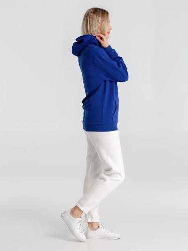 Толстовка с капюшоном унисекс Hoodie, ярко-синяя фото 10 Толстовка с капюшоном унисекс Hoodie, ярко-синяя фото 10