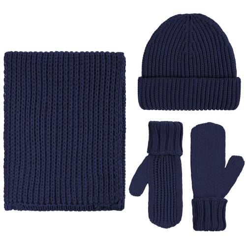 Шарф Nordkapp, темно-синий фото 6