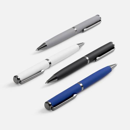 Ручка шариковая Inkish Gunmetal в футляре, серая фото 8 Ручка шариковая Inkish Gunmetal в футляре, серая фото 8