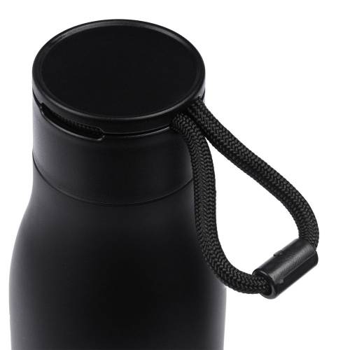 Термобутылка Steady, черная фото 4
