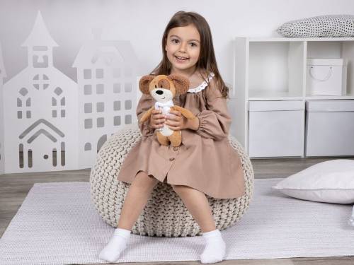 Мягкая игрушка Beastie Toys, собачка с белым шарфом фото 8 Мягкая игрушка Beastie Toys, собачка с белым шарфом фото 8