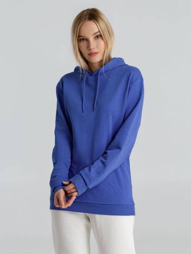 Толстовка с капюшоном унисекс Hoodie, ярко-синий меланж фото 7 Толстовка с капюшоном унисекс Hoodie, ярко-синий меланж фото 7