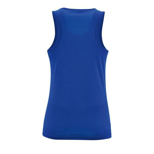 Майка женская Sporty TT Women, ярко-синяя фото 3 Майка женская Sporty TT Women, ярко-синяя фото 3