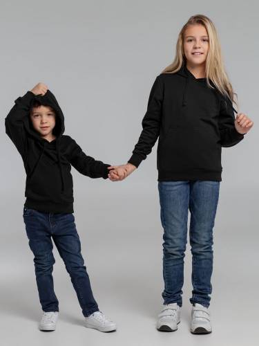 Худи детское Kirenga Kids 2.0, черное фото 11 Худи детское Kirenga Kids 2.0, черное фото 11