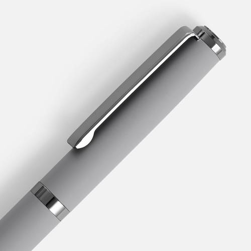 Ручка шариковая Inkish Gunmetal в футляре, серая фото 4 Ручка шариковая Inkish Gunmetal в футляре, серая фото 4