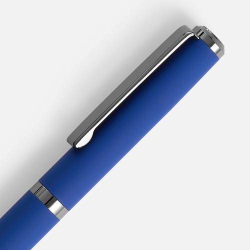 Ручка шариковая Inkish Gunmetal в футляре, синяя фото 4
