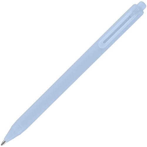 Ручка шариковая Cursive Soft Touch, голубая фото 5