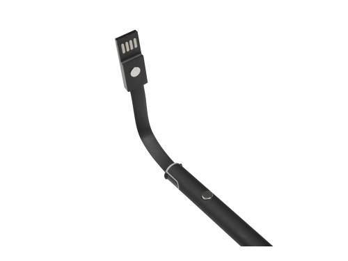 Ручка металлическая шариковая Connect с кабелем USB 2 в 1 фото 4
