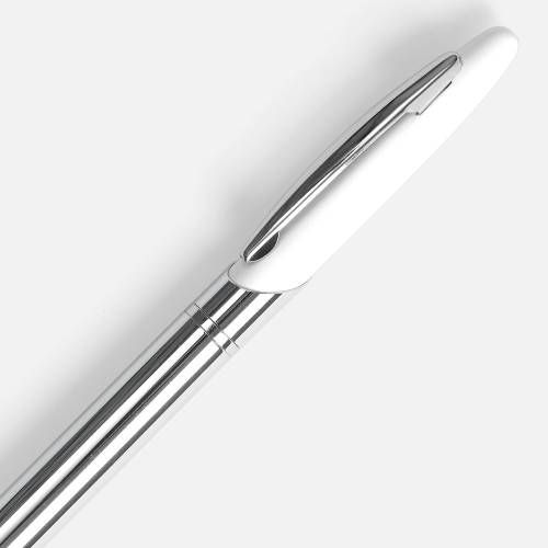 Ручка шариковая Dagger Soft Touch, белая фото 4 Ручка шариковая Dagger Soft Touch, белая фото 4
