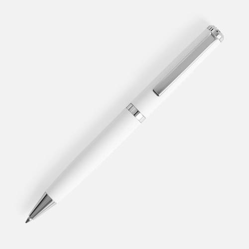 Ручка шариковая Inkish Chrome в футляре, белая фото 3 Ручка шариковая Inkish Chrome в футляре, белая фото 3