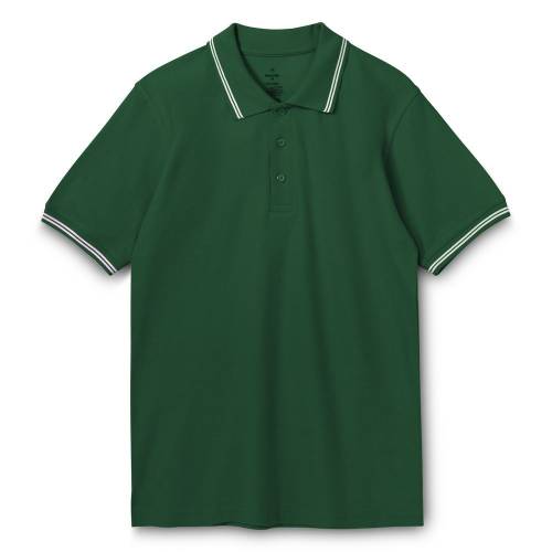 Рубашка поло Virma Stripes, зеленая фото 2 Рубашка поло Virma Stripes, зеленая фото 2