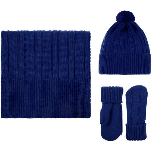Набор Knit Beat, темно-синий фото 4 Набор Knit Beat, темно-синий фото 4