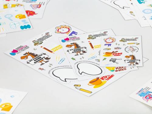 Наклейки UV-DTF Sticker Pack на заказ, L фото 6