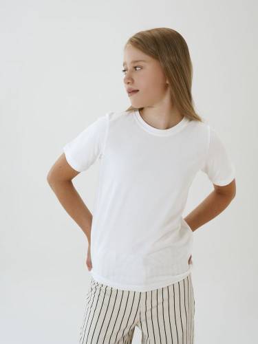 Футболка детская T-Bolka Kids, белая (белоснежная) фото 4 Футболка детская T-Bolka Kids, белая (белоснежная) фото 4