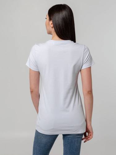 Футболка женская T-bolka Stretch Lady, белая фото 7 Футболка женская T-bolka Stretch Lady, белая фото 7