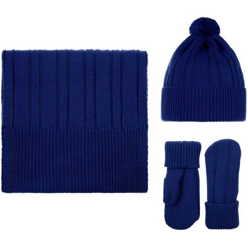 Шапка Knit Beat, темно-синяя фото 5 Шапка Knit Beat, темно-синяя фото 5