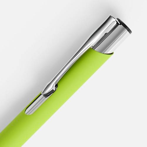 Ручка шариковая Keskus Soft Touch, зеленое яблоко фото 4 Ручка шариковая Keskus Soft Touch, зеленое яблоко фото 4