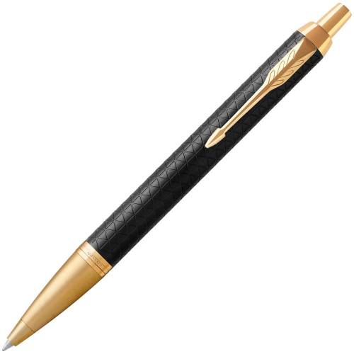Ручка шариковая Parker IM Premium Black/Gold GT фото 2