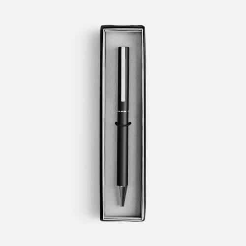 Ручка шариковая Blade Soft Touch в футляре, черная фото 3 Ручка шариковая Blade Soft Touch в футляре, черная фото 3