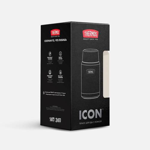 Термос для еды Icon 710, бежевый фото 8 Термос для еды Icon 710, бежевый фото 8