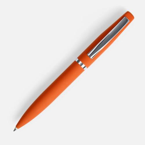 Ручка шариковая Bolt Soft Touch, оранжевая фото 3 Ручка шариковая Bolt Soft Touch, оранжевая фото 3