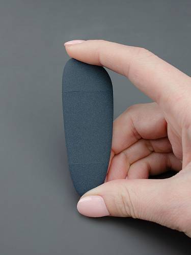 Флешка Pebble Universal, USB 3.0, серо-синяя, 32 Гб фото 9