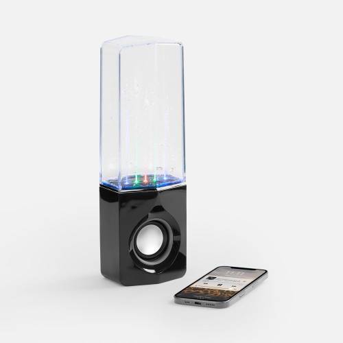 Bluetooth-колонка с поющим фонтаном Fuente, черная фото 3 Bluetooth-колонка с поющим фонтаном Fuente, черная фото 3