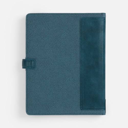 Ежедневник-органайзер Twill, недатированный, синий фото 3