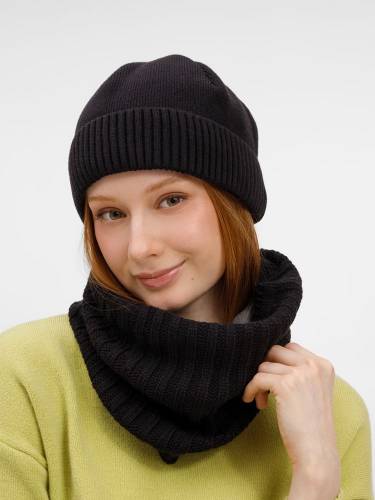 Снуд ComFleece, черный фото 7