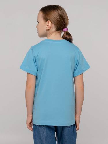 Футболка детская T-Bolka Kids, голубая фото 7