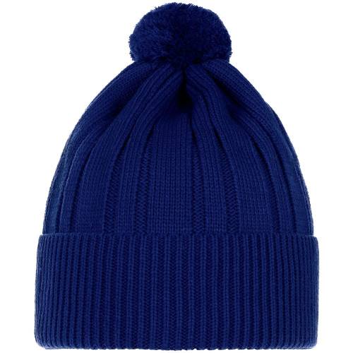 Шапка Knit Beat, темно-синяя фото 3 Шапка Knit Beat, темно-синяя фото 3