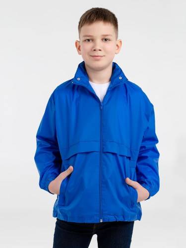 Ветровка детская Surf Kids 210, ярко-синяя фото 6 Ветровка детская Surf Kids 210, ярко-синяя фото 6