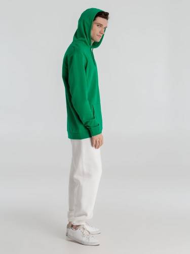 Толстовка с капюшоном унисекс Hoodie, зеленая фото 13 Толстовка с капюшоном унисекс Hoodie, зеленая фото 13