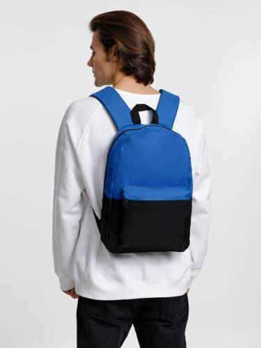 Рюкзак Base Up, черный с синим фото 8 Рюкзак Base Up, черный с синим фото 8