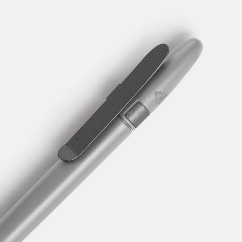 Ручка шариковая Prodir DS5 TSM Metal Clip, серая фото 5 Ручка шариковая Prodir DS5 TSM Metal Clip, серая фото 5